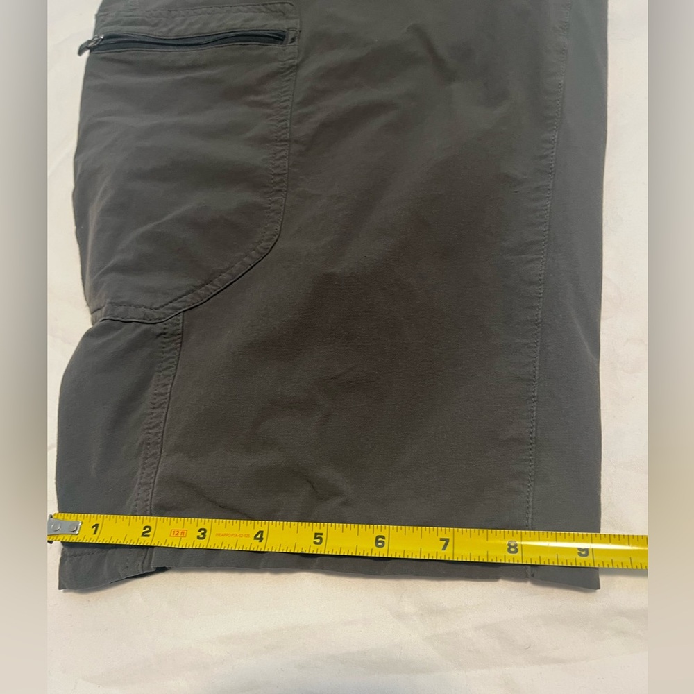 REI Men's Co - Op Sahara Dark Grey Lightweight Cargo Shorts Size 38 - Picture 9 of 12